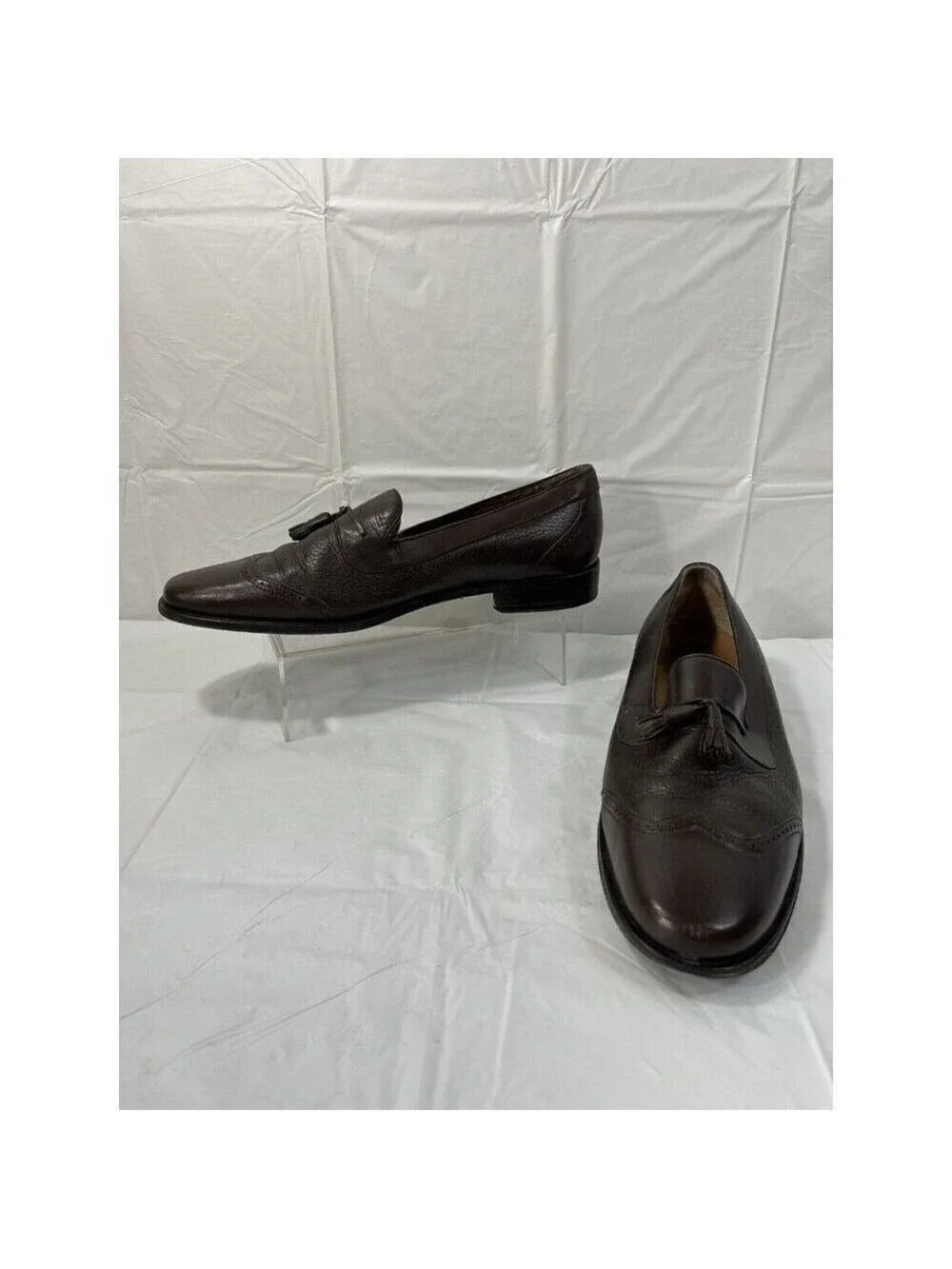 Mezlan Nicholas Tassel Loafers Brown Leather Nicholas Men's 11 M spain